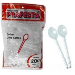 Colher Little Coffee Cristal 100UN